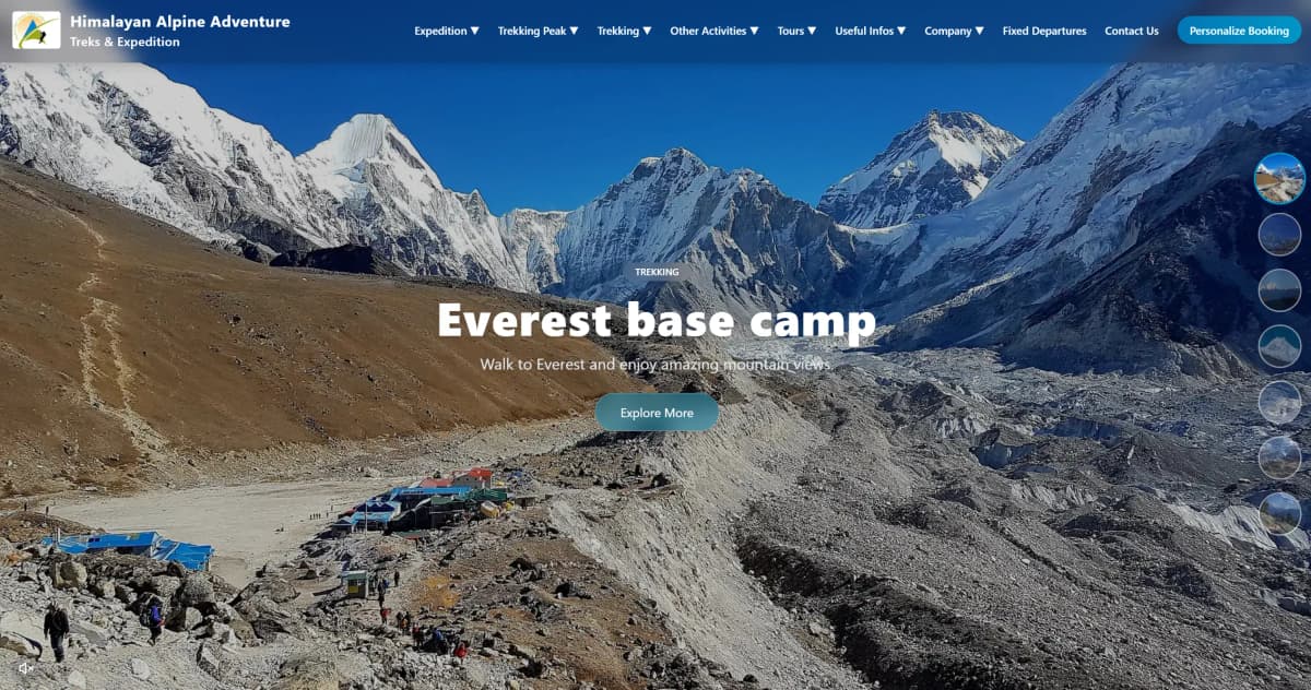 Himalayan Alpine Adventure treks and Expedition